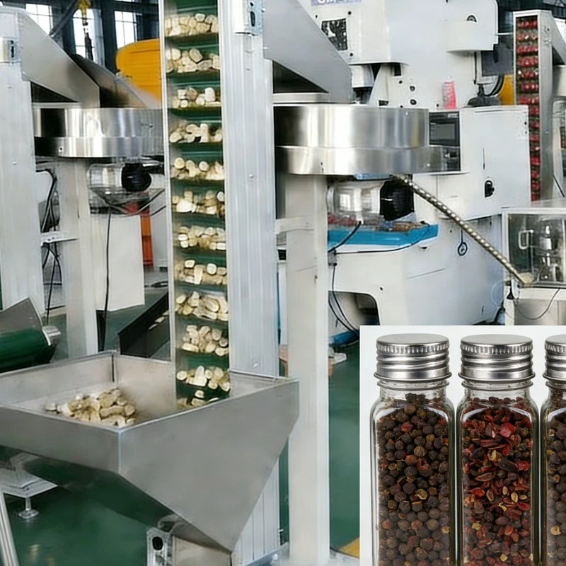 Sichuan Pepper Threaded Cap Produksjonslinje